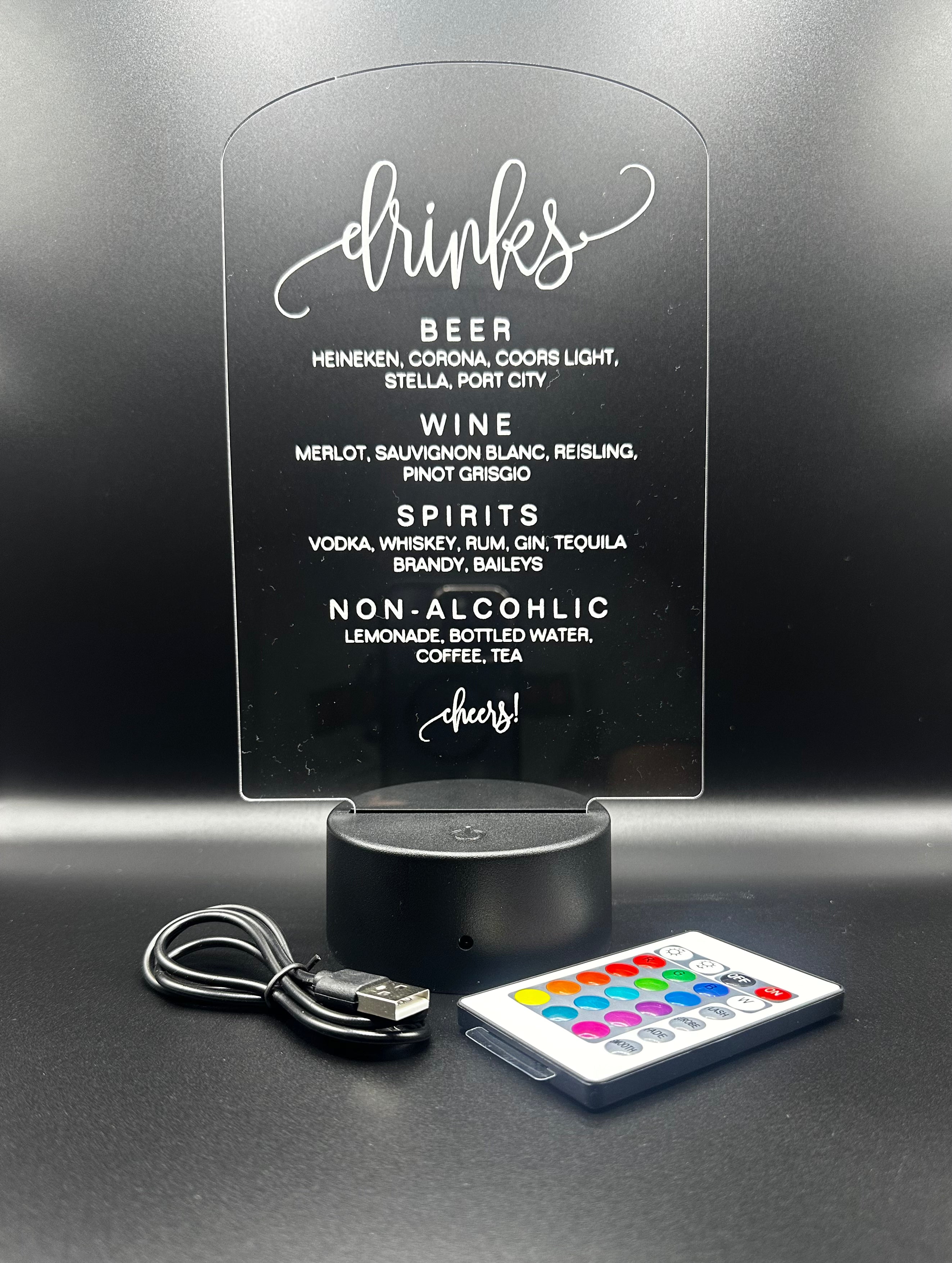 Custom LED Acrylic Sign