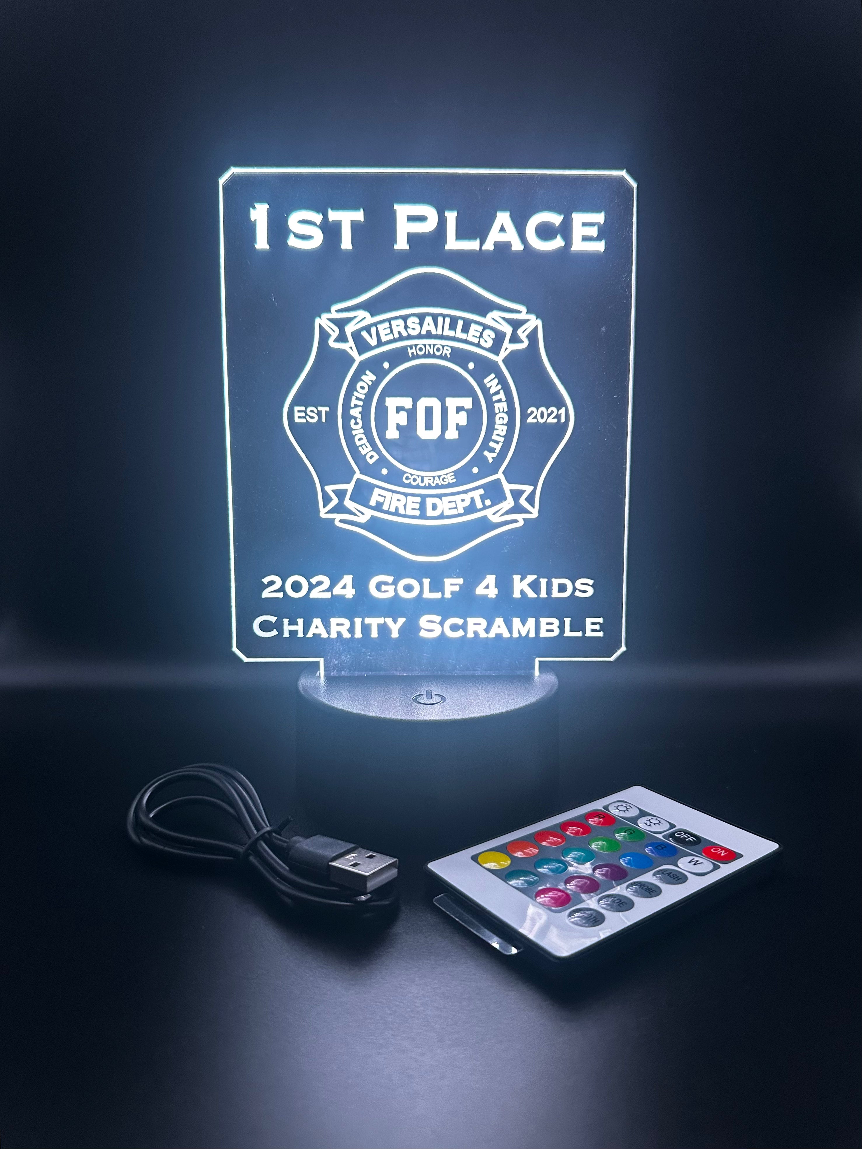 Awards & Trophies LED Acrylic Display