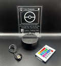 Custom LED Trading Card Display